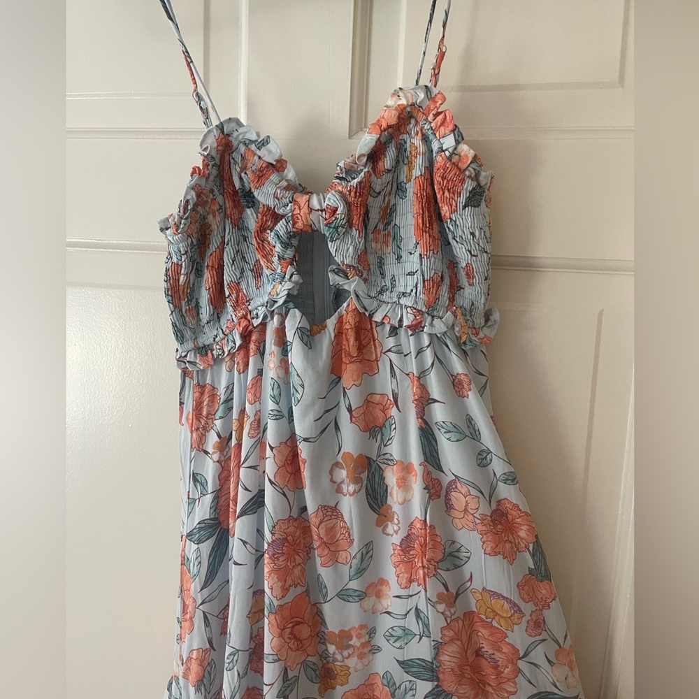 Summer floral dress